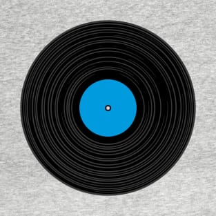 Vinyl Record - Blue T-Shirt